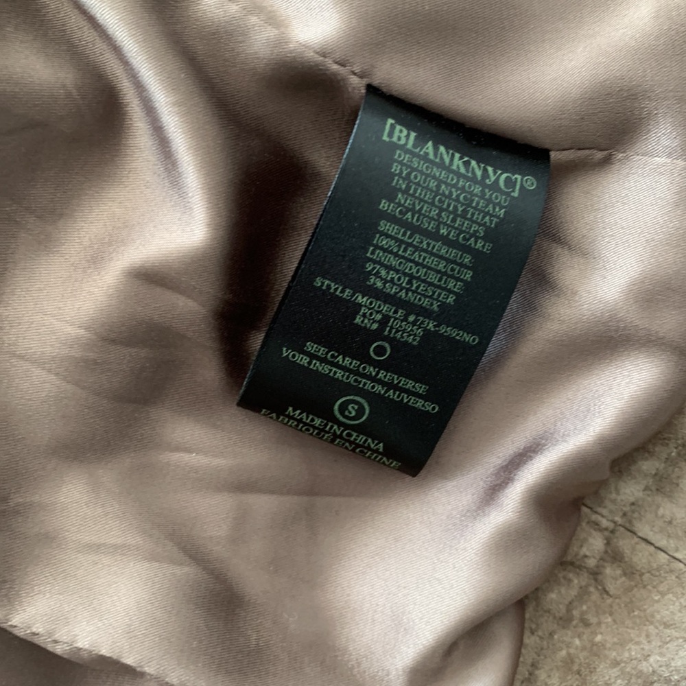 BlankNYC Suede Jacket, midnight toker - Picture 7 of 9